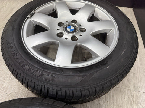 OEM BMW Style 45 Wheels 16x7 Rims Tires E46 16” 323 325 328 330 E36 5x120