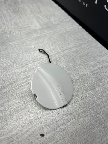 BMW 4 F82 F83 Rear Bumper Tow Eye Cover 2018 51128054280 OEM - White