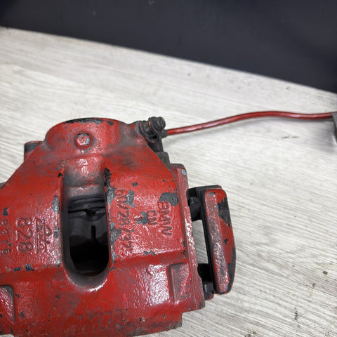01-06 OEM BMW E46 M3 Front Right Passenger Side Brake Caliper Red