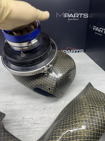 BMW E46 M3 01-06 Gruppe M Ram Air Intake Rogue Engineering Silicon Elbow *Notes*