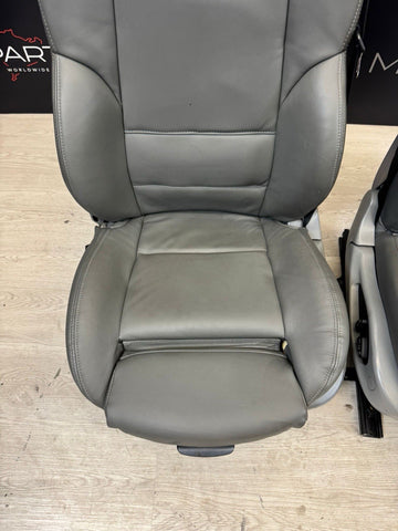 01-06 BMW E46 M3 Convertible Interior Front Heated Seats Grey Gray