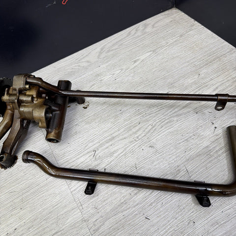01-06 BMW E46 M3 S54 Engine Oil Pump + Pick Up Tubes