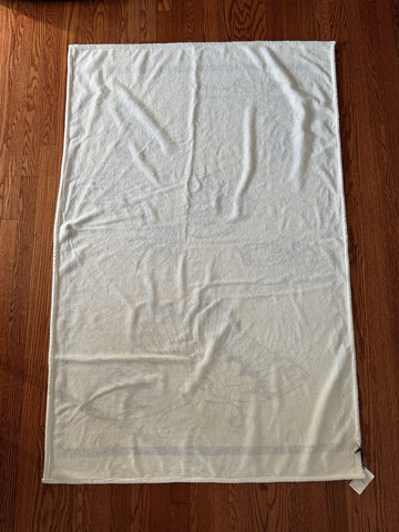 Salvatore Ferragamo Beach Towel Telo Butterfly 327917/001