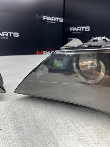 04-07 BMW E63 E64 M6 Front Adaptive Bi-Xenon Headlights OEM Set Pair