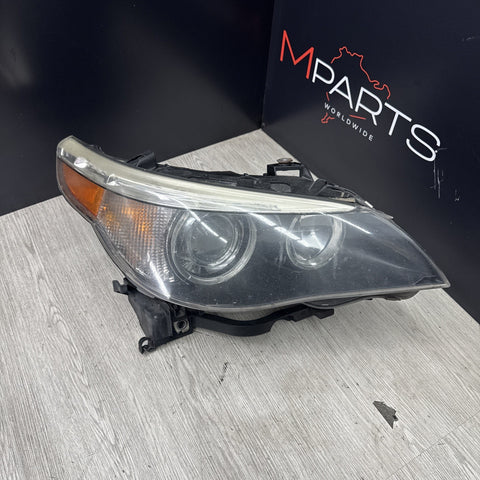 BMW E60 525 535 M5 04-07 OEM PASSENGER RIGHT SIDE HID XENON LIGHT LAMP HEADLIGHT