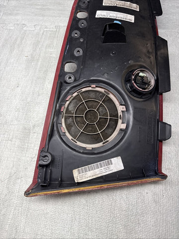 BMW 01-06 E46 M3 CONVERTIBLE RIGHT REAR QUARTER INTERIOR TRIM PANEL IMOLA RED