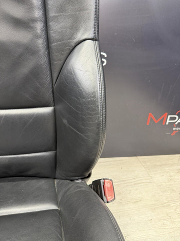 01-06 BMW E46 M3 Convertible Interior Front Heated Seats Black *Notes* 52k