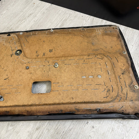 BMW E30 318is Coupe Right Passenger Side Door Card Panel Black