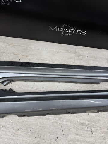 08-13 BMW E92 E93 M3 OEM Right Left Passenger Side Skirt Rocker Panels Gray