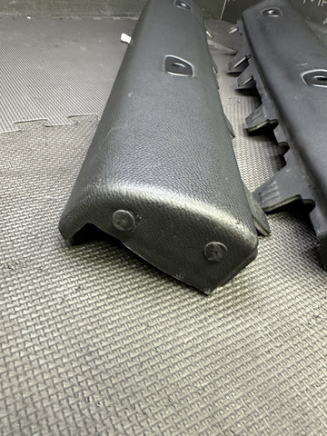 2008-2013 BMW E93 M3 Left Driver Rear Top Trims Black Convertible Original OEM