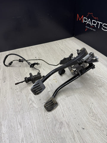 01-06 BMW E46 M3 Clutch Brake Pedal Assembly + Slave Cylinder + Lines