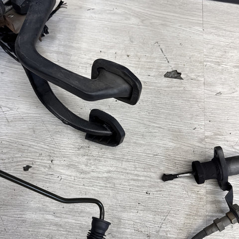 01-06 BMW E46 M3 OEM Clutch and Brake Pedal Assembly + Slave Cylinder + Hoses