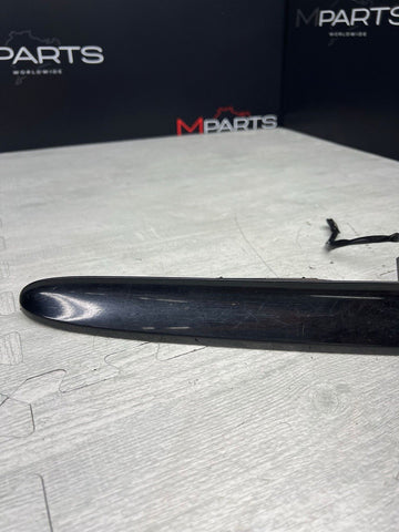 01-06 BMW E46 M3 Convertible Trunk Lid Grip Key Deck Handle Carbon Black *Notes*