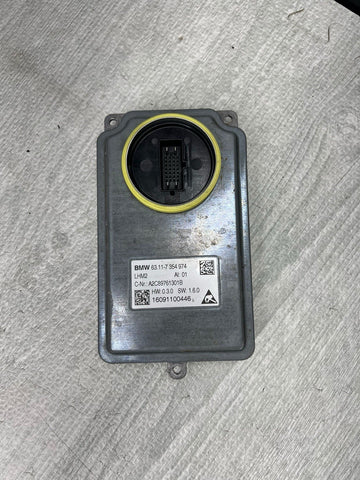 BMW 5 Series Driver Light Bulb Control Unit Module 63117354974 7354974