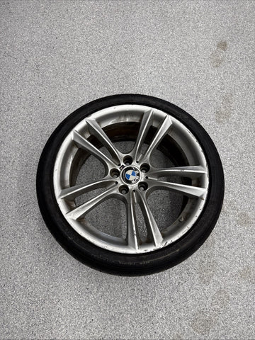09-17 BMW 535i 550i 740i 750i 760i 20X10 OEM WHEEL RIM 36117841824 REAR *4 CRACK