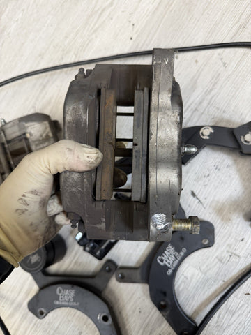 BMW E46 M3 01-06 Chasebay Hydro Hand Brake Assembly Wilwood Caliper Assembly