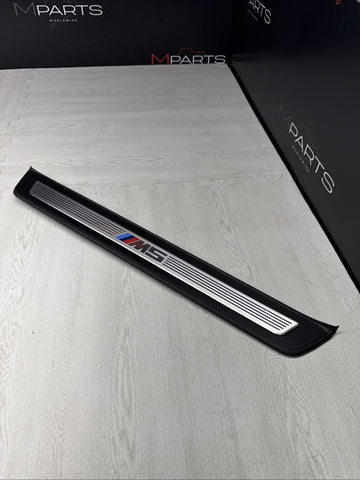 12-13 OEM BMW F10 M5 Sedan Front Passenger Side Door Trim Sill Molding