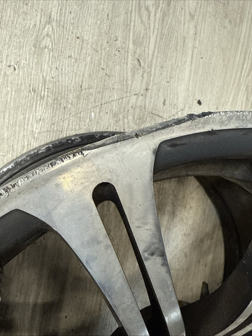 08-13 OEM BMW E90 E92 E93 M3 Rear 19” Wheel Rim Style 220M Silver 19x9.5 ET23