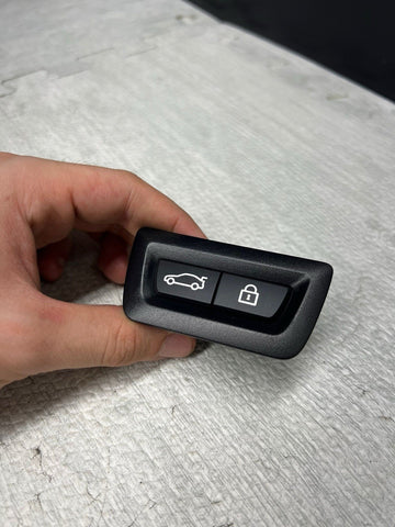 10-18 BMW 3 4 5 6 7 TRACTION OFF TRUNK HATCH LID RELEASE OPEN SWITCH OEM