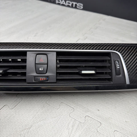 15-20 BMW F83 M4 Carbon Fiber Interior Dash Dashboard Trim Set OEM