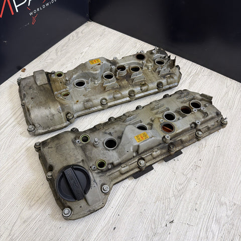 2008-2013 BMW E90 E92 E93 M3 S65 V8 Valve Covers Pair LH RH 7838268 7838267