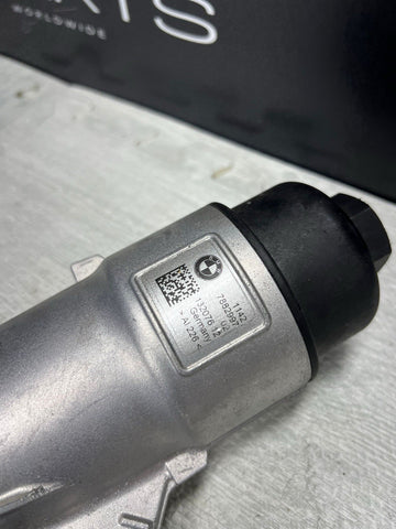 BMW 21-26 G80 G82 G83 M3 M4 S58 Front Engine Oil Filter Housing OEM