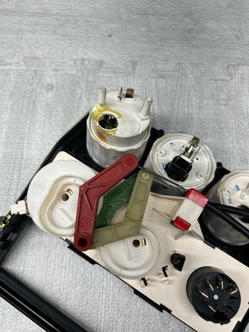 98-02 BMW Z3 M Z3M Trim Center Console Gauge Climate Controls Black 51162491387