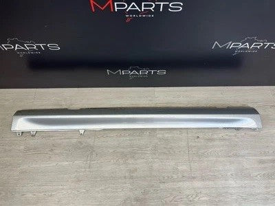 Right Passenger Side OEM Silver Skirt Rocker Panel Trim 98-02 BMW Z3M