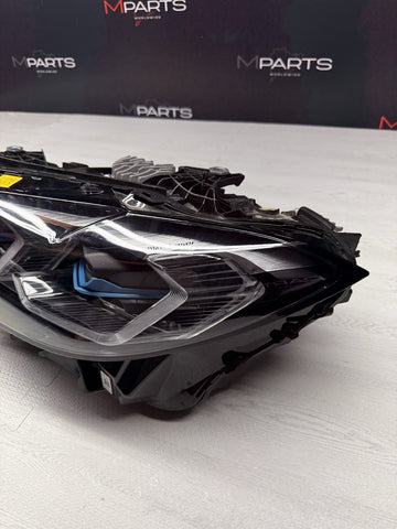 2021-2024 BMW 4-Series G22 G80 G82 G83 M3 M4 Laser Headlight Left Side Black OEM