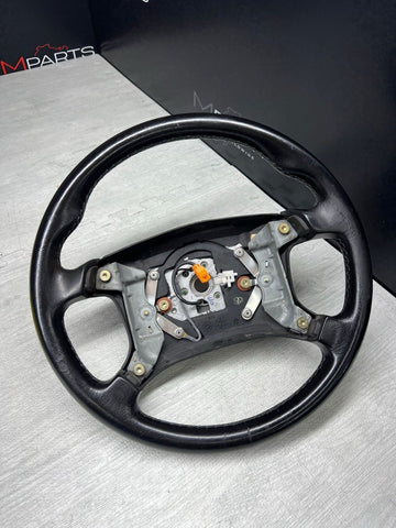 96-99 BMW E36 M3 M-TECH 4-SPOKE LEATHER STEERING WHEEL OEM