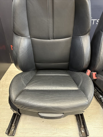 08-13 BMW E92 M3 Coupe Original Black Interior Front Seats Powered Non Heated