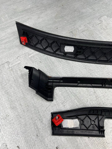 BMW E46 M3 01-06 Carbon Fiber Interior Trim Dashboard Dash Board Set *Notes*