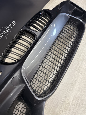 (PICKUP ONLY) 15-18 OEM BMW F87 M2 Non Comp Front Bumper Cover Mineral Grey