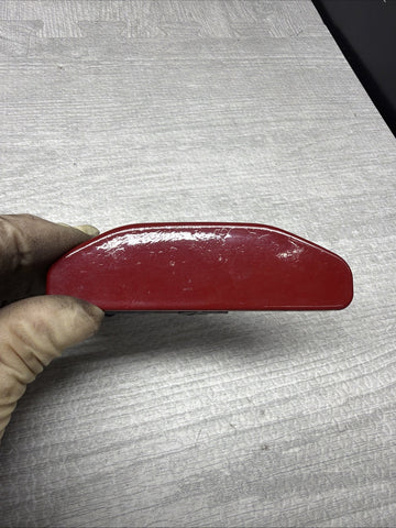 01-06 BMW E46 M3 Right Passenge Head Light Washer Jet Cover 8256180 Imola Red