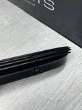 01-06 BMW E46 M3 Gloss Black Fender Vents Grilles Grills Trims NO EMBLEMS