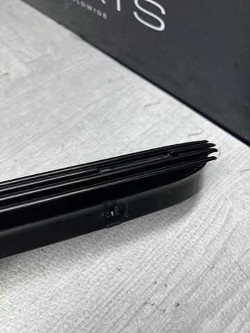 01-06 BMW E46 M3 Gloss Black Fender Vents Grilles Grills Trims NO EMBLEMS