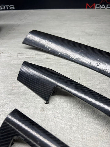 01-06 BMW E46 325 330 M3 Headlight Switch Radio Dash Trims Wrapped