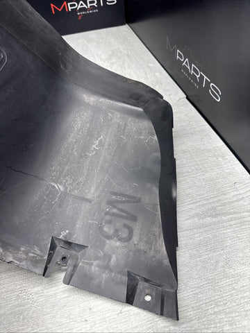 Genuine BMW E46 M3 Front Wheel Housing Fender Left Splash Shield Guard *Cracked*