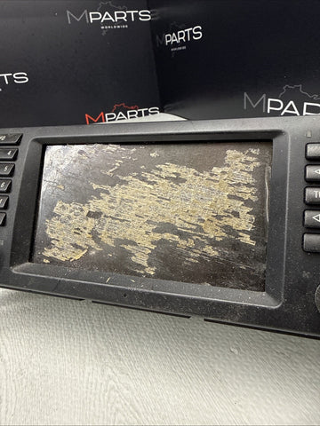 00-06 BMW E53 X5 DASH NAVIGATION INFORMATION SCREEN DISPLAY 6980246 OEM DAMAGED
