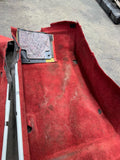 Honda S2000 S2K Full OEM Genuine Garnish Red Interior Floor Carpets