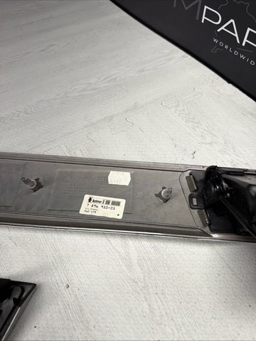 OEM BMW E60 E61 M5 04-10 Brushed Aluminum Dashboard Trim Set