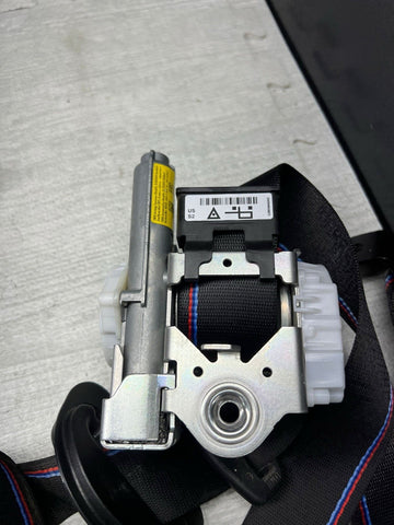 BMW 15-20 F82 M4 Coupe Competition Front Seat Belts Seatbelts Pair 34097873