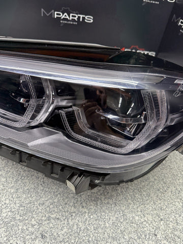 BMW 18-21 X3 X4 X3M X4M HEADLIGHT LEFT DRIVER ADAPTIVE LED CONPLETE 8739657
