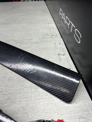 01-06 BMW E46 325 330 M3 Headlight Switch Radio Dash Trims Wrapped