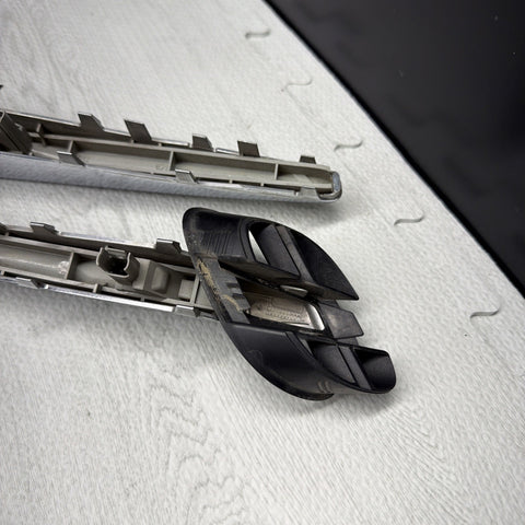 08-13 BMW E92 E93 M3 Front Fender Grilles Side Marker Light Chrome Trims OEM