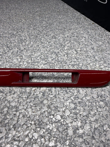 01-06 BMW E46 M3 Right Passenger Fender Moulding Strip Red 2694720