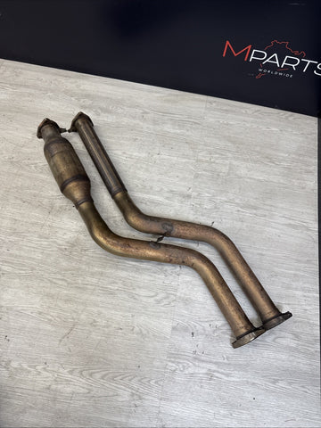 2001-2006 BMW E46 M3 OEM Exhaust Section 1 18107832909 *Separated Bracket*