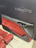 01-06 BMW E46 M3 OEM Complete Convertible Interior Imola Red Powered Heated