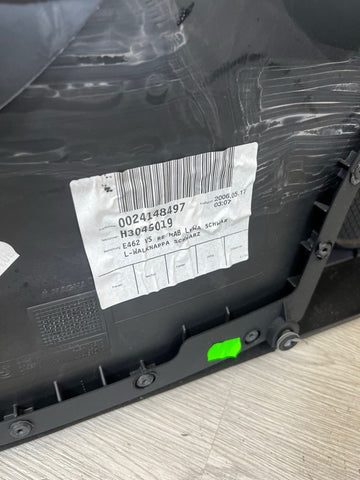 01-06 BMW E46 M3 PASSENGER RIGHT SIDE DOOR PANEL CARD BLACK OEM