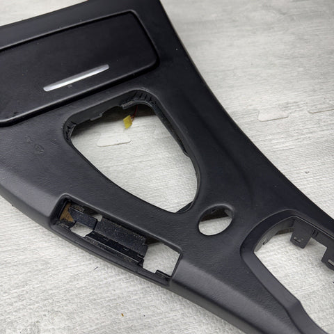 09-13 BMW E90 E92 M3 DCT CIC LEATHER CENTER CONSOLE TRIM 7903962